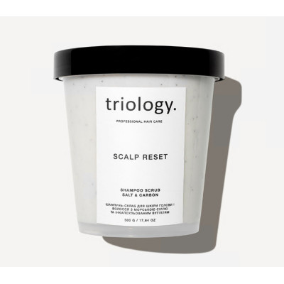 Шампунь-скраб для кожи головы и волос Scalp Reset Triology 500 г