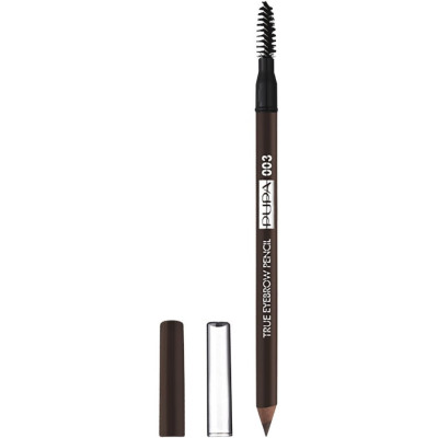 Карандаш для бровей PUPA TRUE EYEBROW  PENCIL 003 Темно-Коричневий