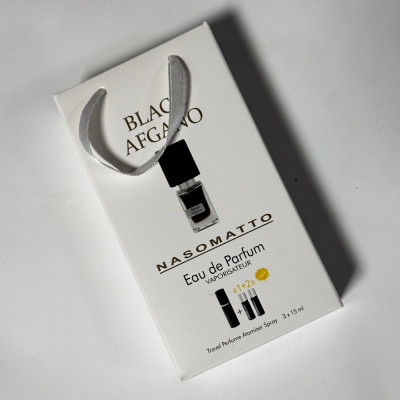 Духи унисекс 3в1 Travel Perfume "Black Afgano"  45 мл