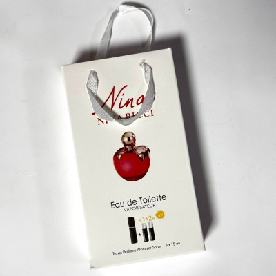 Духи женские 3в1 Travel Perfume "Nina red"  45 мл