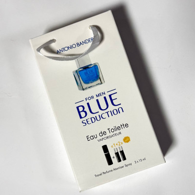Духи мужские 3в1 Travel Perfume "Blue Seduction" 45 мл