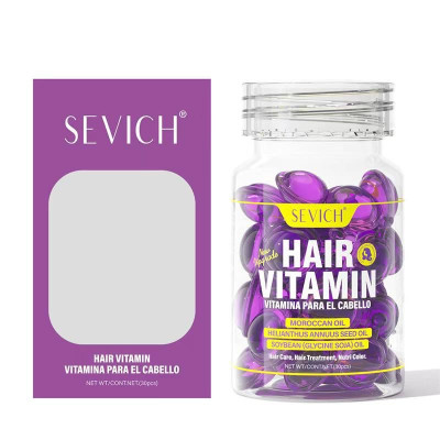 Витаминные капсулы для волос Sevich Hair Vitamin Helianthus Seed Oil (фиолетовые) 30 шт