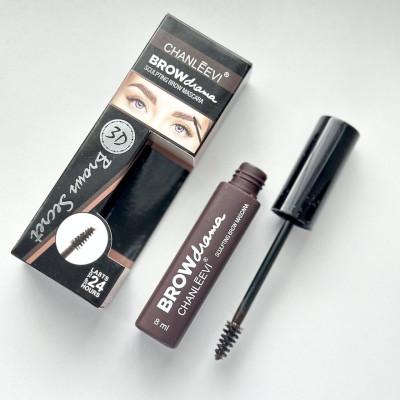 Тушь для бровей CHANLEEVI Brow Drama коричневий