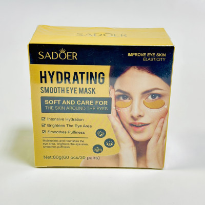 Гидрогелевые патчи для кожи вокруг глаз Sadoer Hydrating Smooth Eye Mask 60 шт