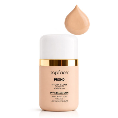 Тональная основа TopFace PROHD HYDRA GLOW EASY DROP PT477 006 Golden Dune