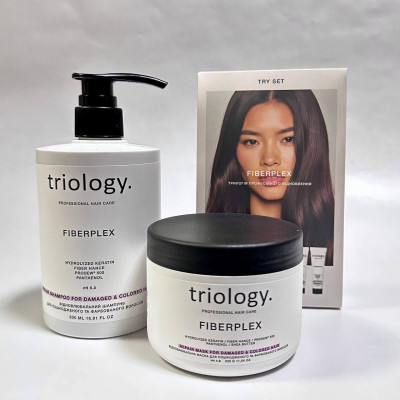 Набор косметики для волос Fiberplex Triology (шампунь, маска, try set)