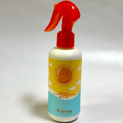 Лосьон детский солнцезащитный SPF50 200 мл Top Beauty