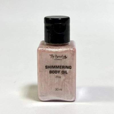Олія для тіла мерехтлива з ковпачком Shimmering Body Oil Pink Top Beauty 30 мл