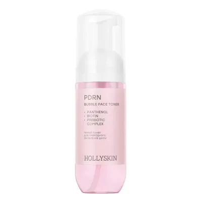 Пенный тонер для лица Bubble Face Toner Salmon DNA PDRN Hollyskin 150 мл