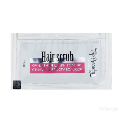 Скраб для кожи головы Hair Scrub 15 мл Top Beauty САШЕ