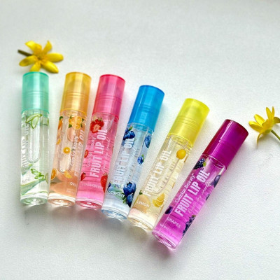 Масло-Блеск для губ роликовый фруктовый Fruit Lip Oil Comfor Beauty 6-212