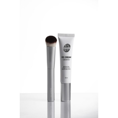 Адаптивный тонирующий крем CC-Cream SPF 35 Unico 30 мл + Кисть Flawless Foundation Brush Unico