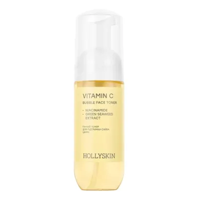 Пенный тонер для лица Bubble Face Toner Vitamin C Hollyskin 150 мл