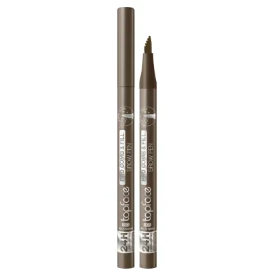 Маркер для бровей Top Face Pro Comb & Fill Brow Pen PT620 003