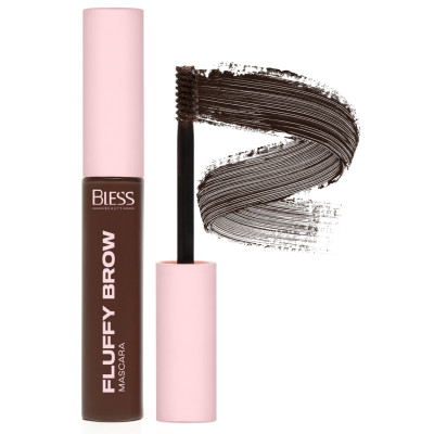 Тушь для бровей Fluffy Brow Mascara Bless Beauty 03 Dark Brown