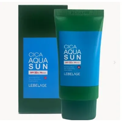 Солнцезащитный крем для лица LEBELAGE CICA AQUA SUN SPF50+ PA+++ 30 мл