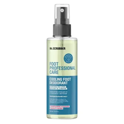 Освежающий спрей для ног с маслом мяты и ментолом Foot Professional Care Mr.Scrubber 100 мл