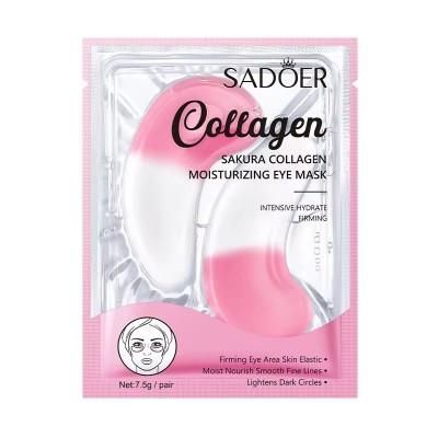 Патчи под глаза коллагеновые Sadoer Collagen Sakura Moisturizing Eye Mask, 2шт