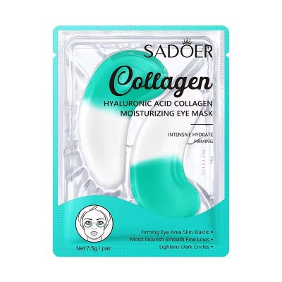 Патчи под глаза коллагеновые Sadoer Collagen Hyaluronic Eye Mask, 2шт