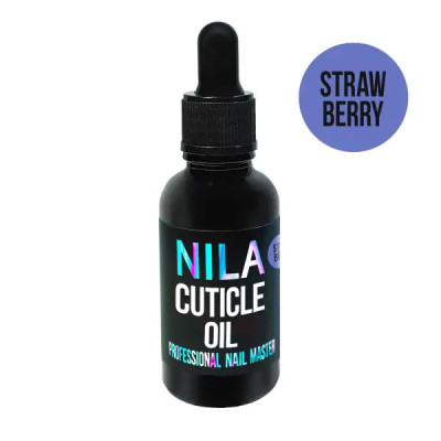 Масло для кутикулы Nila Cuticle Oil Mineral Клубника 30мл