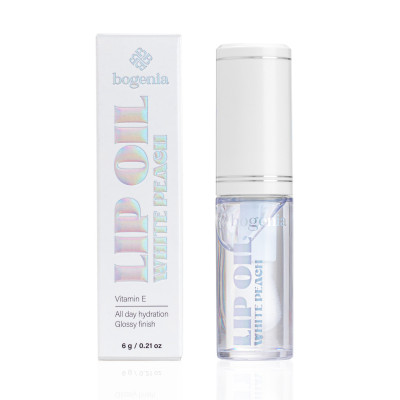 Масло для губ Lip Oil Bogenia BG717 001 White Peach