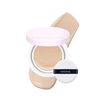 Тональный кушон Missha Magic Cushion Cover Lasting SPF50+/PA+++ №21 Light Beige, 15г