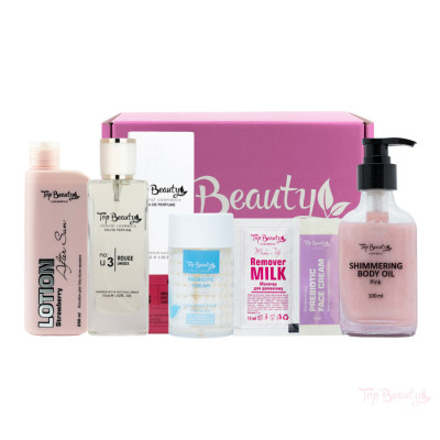 Набор подарочный "Lady Box" Top Beauty (6 товаров в коробке)
