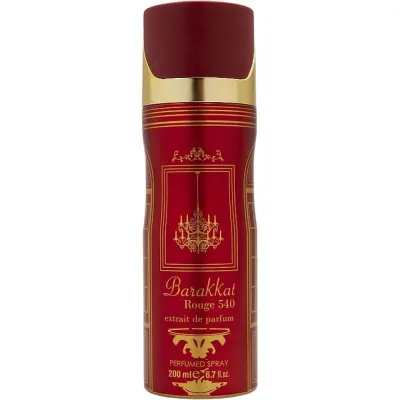Парфумований дезодорант Fragrance World Barakkat Rouge Extait , 200 мл