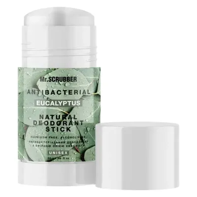 Дезодорант с эфирным маслом эвкалипта Antibacterial Eucalyptus Mr.Scrubber 50 г