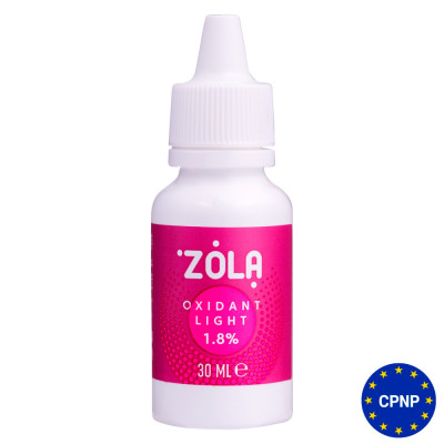 Окислювач для фарби для брів 1,8 % Oxidant Zola 30 мл