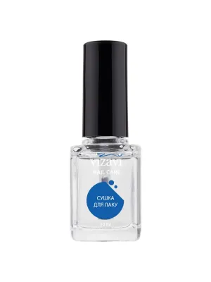 Сушка лаку для нігтів Vizavi Nail Care з UV-фільтром з пензликом, 10 мл