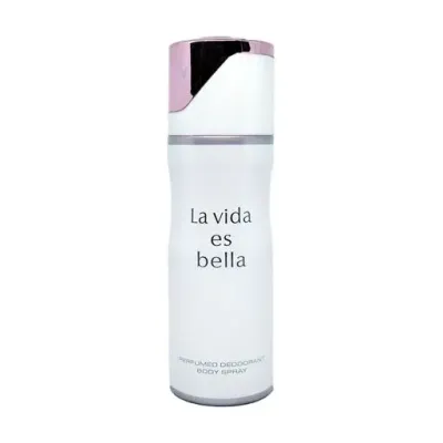 Парфумований дезодорант Fragrance World Lavida Es Bella , 200 мл