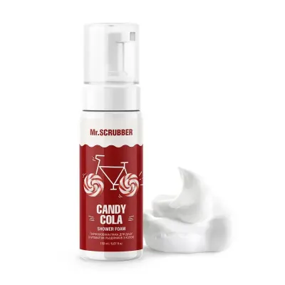 Парфюмированная пенка для душа с ароматом леденцов с колой Candy Cola Shower Foam Mr.SCRUBBER 150 мл
