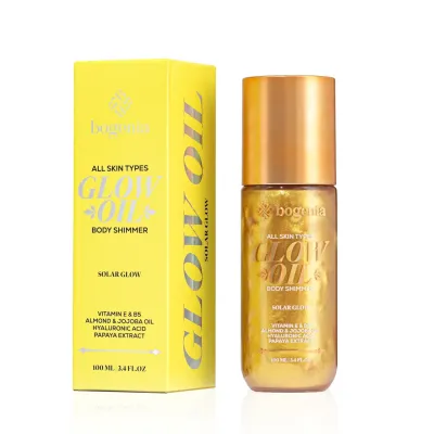 Масло-шиммер для тела Glow Oil Body Shimmer Bogenia BG462 100 мл 002 Solar Glow