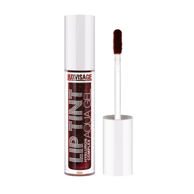 Тінт для губ з гіалуроновим комплексом Lip Tint Aqua Gel Luxvisage  10 Smoky Plum