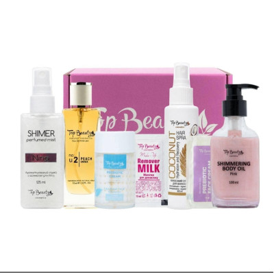 Набір подарунковий "Lady Box" Top Beauty (7 товарів в коробці)