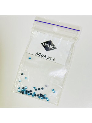 Стрази для нігтів DMC Aqua SS6 40шт