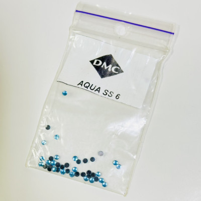 Стрази для нігтів DMC Aqua SS6 40шт