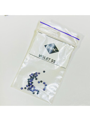 Стрази для нігтів DMC Violet SS6 40шт