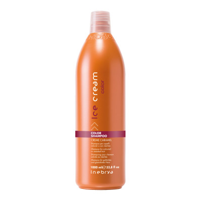 Шампунь Inebrya Ice Cream Color Caramel для окрашенных и мелированных волос 1000мл